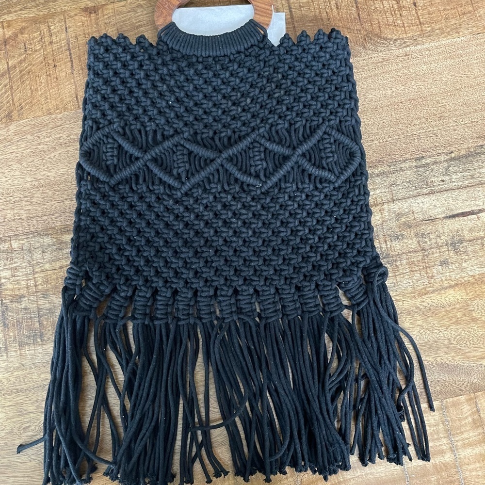 Macramé Handbag - Picture 2 of 9
